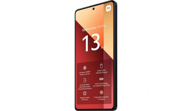 Nutitelefonid Xiaomi REDMI NOTE 13 PRO 6,67" HELIO G99 ULTRA 8 GB RAM 256 GB Must Midnight black