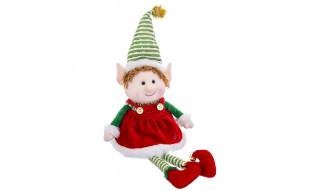 Christmas bauble Multicolour Foam Fabric Girl Elf 40 cm