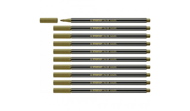 Фетр Stabilo Pen 68 metallic (10 Предметы)