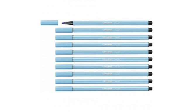 Vilt Stabilo Pen 68 Celeste (10 Tükid, osad)