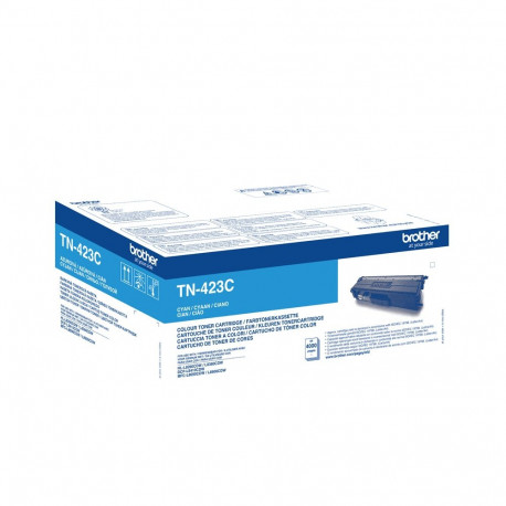 Brother TN-423C tsüaan tooneri kassett kuni 4 000 lehekülge vastavalt ISO 19798-le