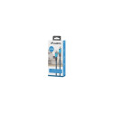 Lanberg USB-C - USB-C USB cable 1.2 m Black-blue (CA-CMCM-45CU-0012-BK)
