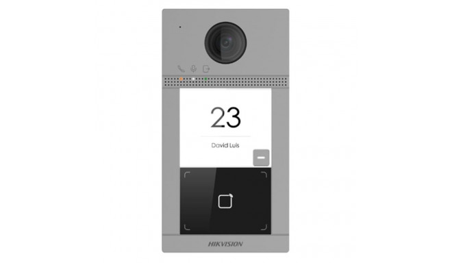 Hikvision 1 Button Metal Villa Door Station | DS-KV8113-WME1 (C) | 2 MP | IK08/IP65 | H.264