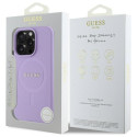 Guess GUHMP16XPSAHMCU iPhone 16 Pro Max 6.9" purple/purple hardcase Saffiano MagSafe