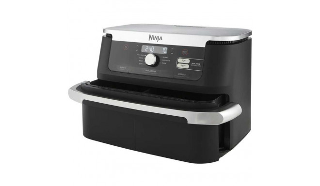 Ninja AF500EU fryer Double 10.4 L Stand-alone 2470 W Hot air fryer Black Stainless steel