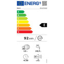 Dishwasher | SMU2ITW00S | Built-under | Width 60 cm | Number of place settings 12 | Number of progra