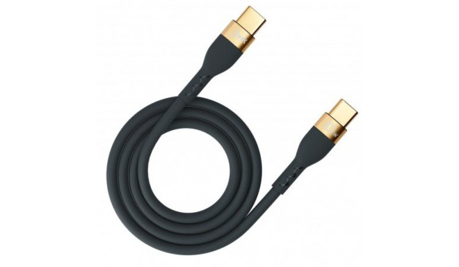 3MK USB-C - USB-C USB-kaabel 2 m must