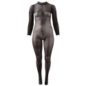 Catsuit with Lace Collar XL/XXL