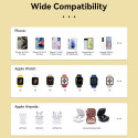 WEKOME WP-U172 - Ładowarka bezprzewodowa 3w1 z MagSafe do iPhone, Apple Watch i AirPods + lusterko (