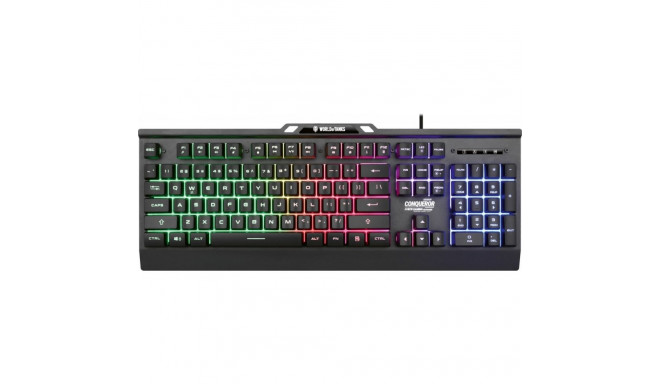 Metal Keyboard for Gamers COMQUEROR dynamic backlight - limited edition World Of Tanks