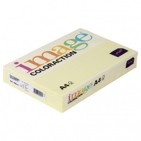 Värviline paber A4 160g IMAGE Coloraction nr.55 kahvatukollane (Desert) 250 lehte
