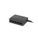 SWITCH LANBERG DSP1-1005 5X 1GB/S UNMANAGED GIGABIT ETHERNET DESKTOP 5V