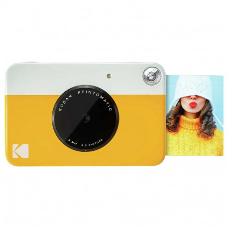 Instant Camera - Kodak Printomatic 5MP Portable Yellow