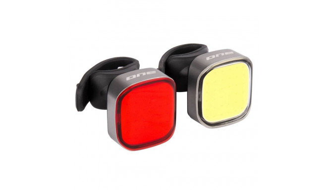 Jalgrattatulede komplekt One S.Light 40 USB Black