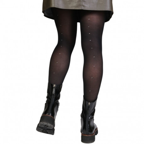 SOKISAHTEL STRASS kivikestega musta värvi sukkpüksid 424