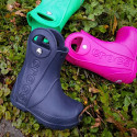 Kalosze dla dzieci Crocs Handle Rain zielone 12803 3E8 22-23