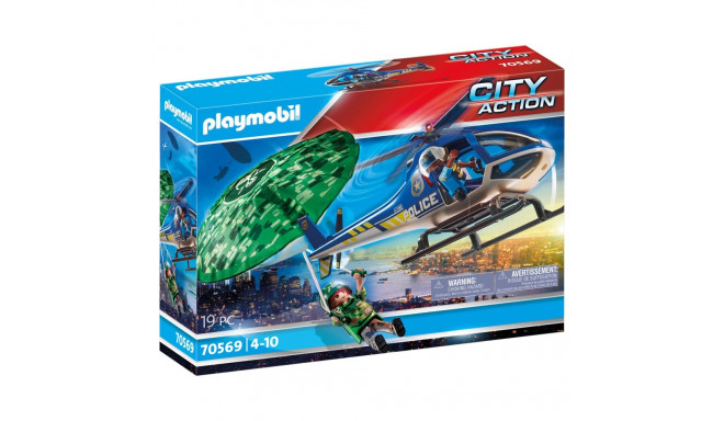 PLAYMOBIL City Action Politsei missioon langevarjuga 70569