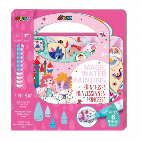 AVENIR Magic water painting-Princesses