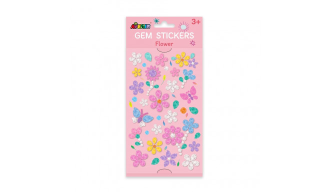 AVENIR Gem Stickers Flower