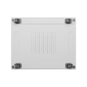 RACK CABINET 19" FREE-STANDING 15U/800X1000 (FLAT PACK) WITH MESH DOOR LCD GREY LANBERG