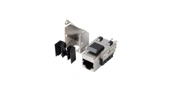 KEYSTONE MODULE RJ45->LSA CAT.5E FTP 90° LANBERG TO THE MOUNTING BOX