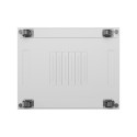 RACK CABINET 19" FREE-STANDING 15U/800X1000 (FLAT PACK) WITH MESH DOOR LCD GREY LANBERG