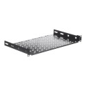 NETRACK 119-100-250-012 Netrack equipment shelf 19 1U/250mm charcoal