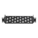 NETRACK 110-100-150-012 Netrack equipment shelf 10 1U/150mm, charcoal