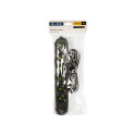 98-227# Võrgu pikendusjuhe ps-530 5-pesa 3xusb 3m must 2x1mm