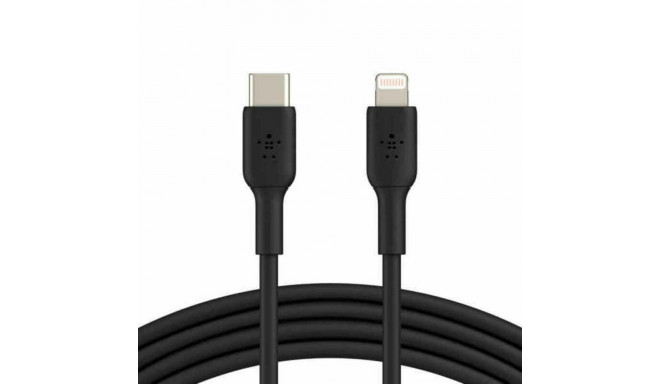 USB-C-Lightning Kaabel Belkin CAA003BT1MBK Must 1 m (1 Ühikut)