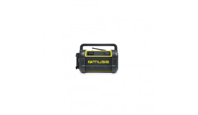 Muse M-928 BTY radio Portable Digital Black, Yellow