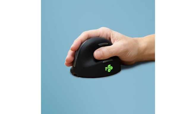 R-Go Tools Ergonomic mouse R-Go HE Break with break software, large (hand size ≥ 185 mm), right-hand