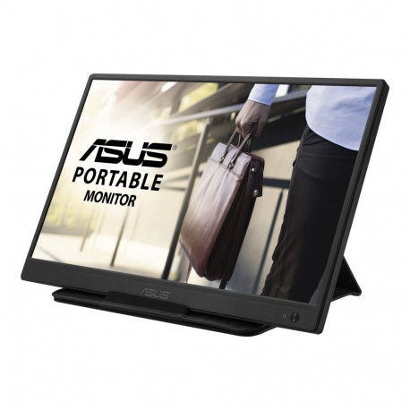 ASUS MON MB165B 15,6-tolline mobiilne TN WXGA 10 ms Tr+Tf 60 Hz 220 cd/m2 3-aastane garantii vahetus