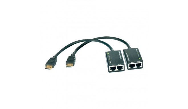 TECHLY 301153 Techly HDMI extender by Cat.5e/6 cable, up to 30m