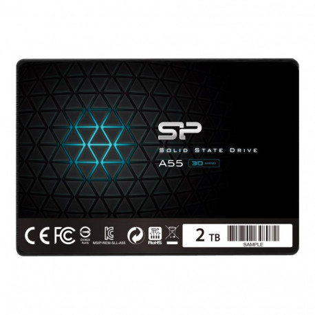 SILICON POWER Ace A55 2TB SATA III 6GB/s 2.5-tolline SSD 560/530 MB/s