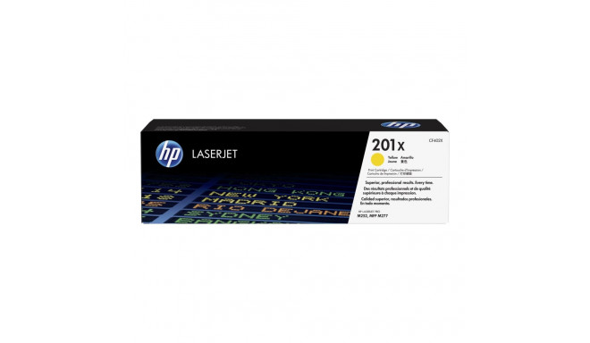 HP 201X toonerkassett kollane 2.3000 lehte standardmaht