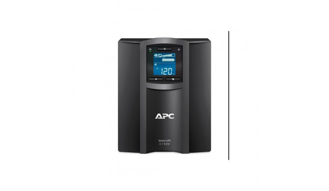 APC Smart-UPS C 1500VA LCD UPS AC 230V 900Watt 1500VA USB väljundliitmikud 8 must koos APC SmartConn