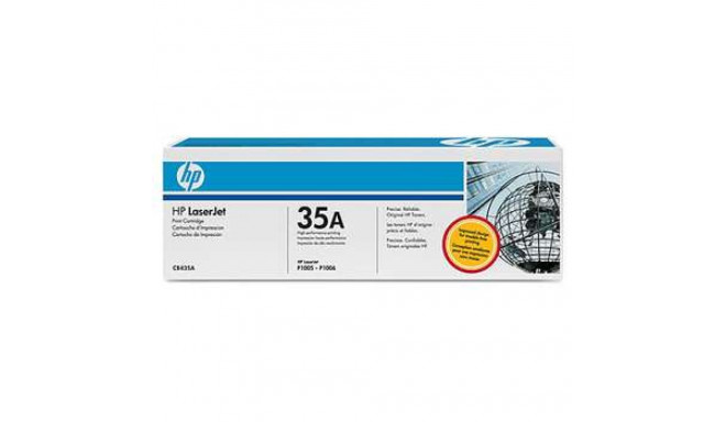 HP toonerkassett CB435A must HV 1500 lehte LaserJet P1005/1006