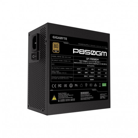 GIGABYTE POWER SUPPLY 850W 80+ Gold