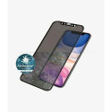 PanzerGlass E2E Super+ privacy tempered glass for iPhone XR / 11 - with black frame