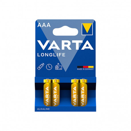 82-544# Aluseline patarei AAA 1.5 LR3 Varta Longlife