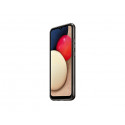 Dėkliukas SAMSUNG Galaxy A02S, nugarėlė, minkšta, juoda, EF-QA026TBEGEU