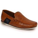 Leather loafers Bugatti M JJ153094 brown (43)