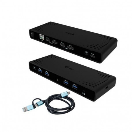 Universaalne kahe 4K ekraaniga dokkimisjaam Power Delivery 85W