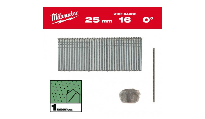 MILWAUKEE PIN STICKS 16G/32mm/0° FOR M18 FN16GS /5000pcs.