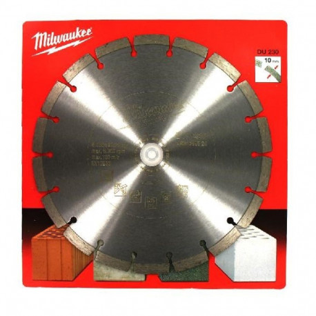 Milwaukee segmenteeritud teemantketas 230mm