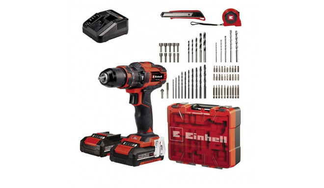 EINHELL TE-CD 18/40 Li +64 2x2Ah akutrell-kruvikeeraja