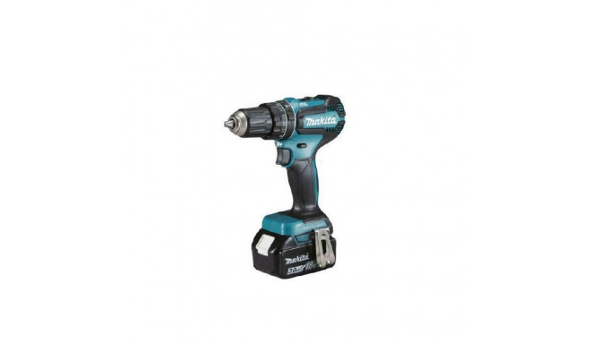 Makita DHP485RFJ drill 1900 RPM Keyless 1.8 kg Black, Blue