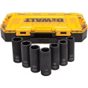 7 pcs. 1/2 impact socket set