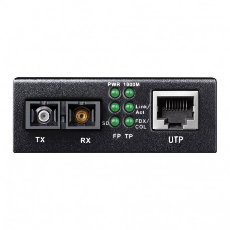 Cudy MC100GSB-60B network media converter 1000 Mbit/s Multi-mode, Single-mode Black